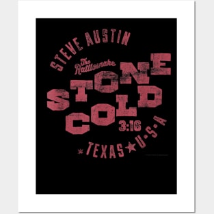 Stone Cold Steve Austin Texas Vintage Type Posters and Art